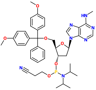 (图片) MC082109 5'-DMT-N6-Me-dA phosphoramidite